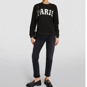 Claudie Pierlot Paris Logo Sweatshirt